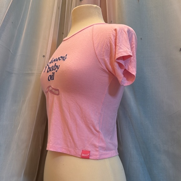 *RARE* O mighty Baby  Oil Pink  Crop top - Picture 4 of 7